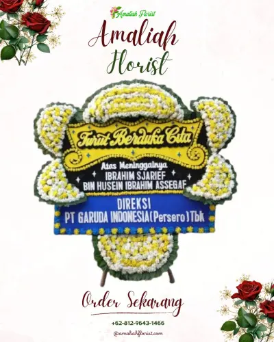 Papan Bunga Duka di Sriwijaya